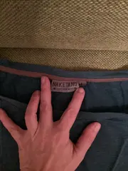 Vorschaubild 4 von Damen T-Shirt Gr. L Petrol Meliert Baumwolle Casual