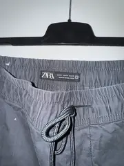 Vorschaubild 6 von Herren Jogginghose Jogger Gr. M Grau Baumwolle Casual