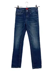 Vorschaubild 1 von Kinder Jeans Regular Fit Hose Gr. 164 Blau Casual