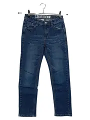 Vorschaubild 1 von Denim Jeans Regular Fit Kinder Gr. 140 Blau Baumwolle
