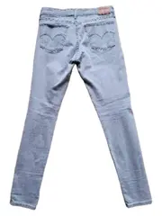 Vorschaubild 3 von Damen Jeans Slim Fit Skinny Grau W30 L31 Stretch