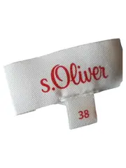 Vorschaubild 4 von Damen Bluse Langarm Schleife Nacken Gr. 38 M mehrfarbig Viskose