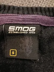 Vorschaubild 4 von Herren Pullover Kariert Grau V-Ausschnitt Langarm Gr. S