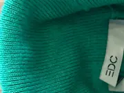 Vorschaubild 2 von EDC Damen Pullover Rollkragen Rippstrick Gr. 34 XS Grün Viskose Mix Langarm