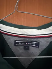 Vorschaubild 4 von Herren Poloshirt Gr. M Grün Gestreift Baumwolle Preppy