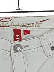 Vorschaubild 5 von Damen Jeans Shorts Weiß Gr. 38 W29 Baumwolle Casual