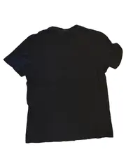 Vorschaubild 2 von Herren T-Shirt Krokodil Logo Print Schwarz Gr. M Regular Fit