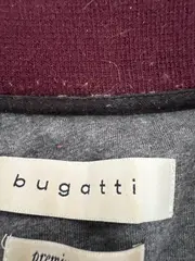 Vorschaubild 6 von Herren Pullover Baumwolle Melierter Troyer Reißverschluss Rot XXL 58