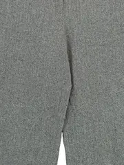 Vorschaubild 2 von Stoffhose Damen Gr. 36 Grau Fischgrät Wolle Business