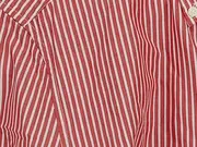 Vorschaubild 5 von Hemd Herren Gr. M rot weiß gestreift Langarm Baumwolle