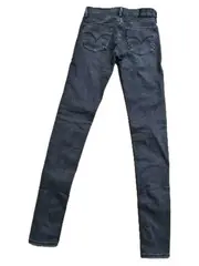 Vorschaubild 5 von 710 Super Skinny Jeans Damen W24 Grau Stretch Skinny Fit