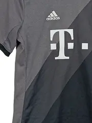 Vorschaubild 4 von FC Bayern München Away Trikot Kinder 152 Grau 2016/17 Kurzarm Polyester