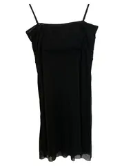 Vorschaubild 2 von Damen Cocktailkleid schwarz Pailletten trägerlos Gr. L 42