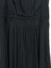 Vorschaubild 3 von Damen Cocktailkleid schwarz Pailletten trägerlos Gr. L 42