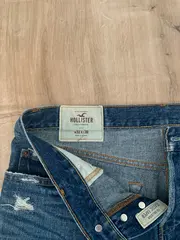 Vorschaubild 3 von Classic Taper Jeans Shorts Herren W32 48 M Blau Destroyed