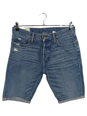 Vorschaubild 1 von Classic Taper Jeans Shorts Herren W32 48 M Blau Destroyed