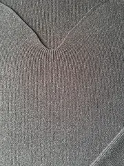 Vorschaubild 4 von Pullover Damen Klassisch Rippstrick Viskose Schwarz Gr. 40 L