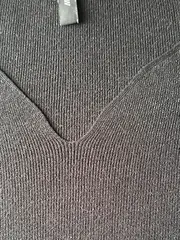 Vorschaubild 5 von Pullover Damen Klassisch Rippstrick Viskose Schwarz Gr. 40 L