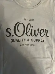 Vorschaubild 2 von Herren T-Shirt Regular Fit Logo-Print Grau Gr. XXL