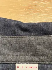 Vorschaubild 4 von Herren Kurzarm Hemd Gr. L Blau Palmen Muster Regular Fit Baumwolle