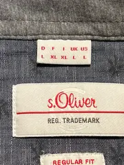 Vorschaubild 6 von Herren Kurzarm Hemd Gr. L Blau Palmen Muster Regular Fit Baumwolle