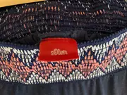 Vorschaubild 3 von Damen Rock Stufenrock Gr. 40/42 Blau Ethno Viskose