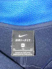 Vorschaubild 3 von Herren Dri-Fit 1/4 Zip Sportshirt Pullover Blau Gr. XL