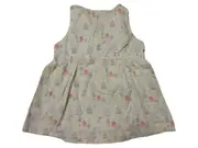 Vorschaubild 2 von Mädchen Bluse Ärmellos Vogelmotiv Weiß Baumwolle Gr. 158