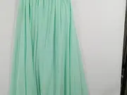 Vorschaubild 3 von Abendkleid Ballkleid Mintgrün Strass Gr. 32 Maxikleid