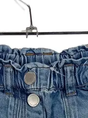 Vorschaubild 6 von Paperbag Jeans Mädchen Regular Fit Stickerei Applikationen Blau Gr. 110