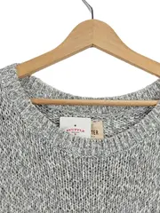 Vorschaubild 4 von Damen Pullover Strickpullover Gr. 36/S Grau Meliert Baumwolle Casual