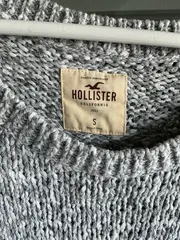 Vorschaubild 5 von Damen Pullover Strickpullover Gr. 36/S Grau Meliert Baumwolle Casual