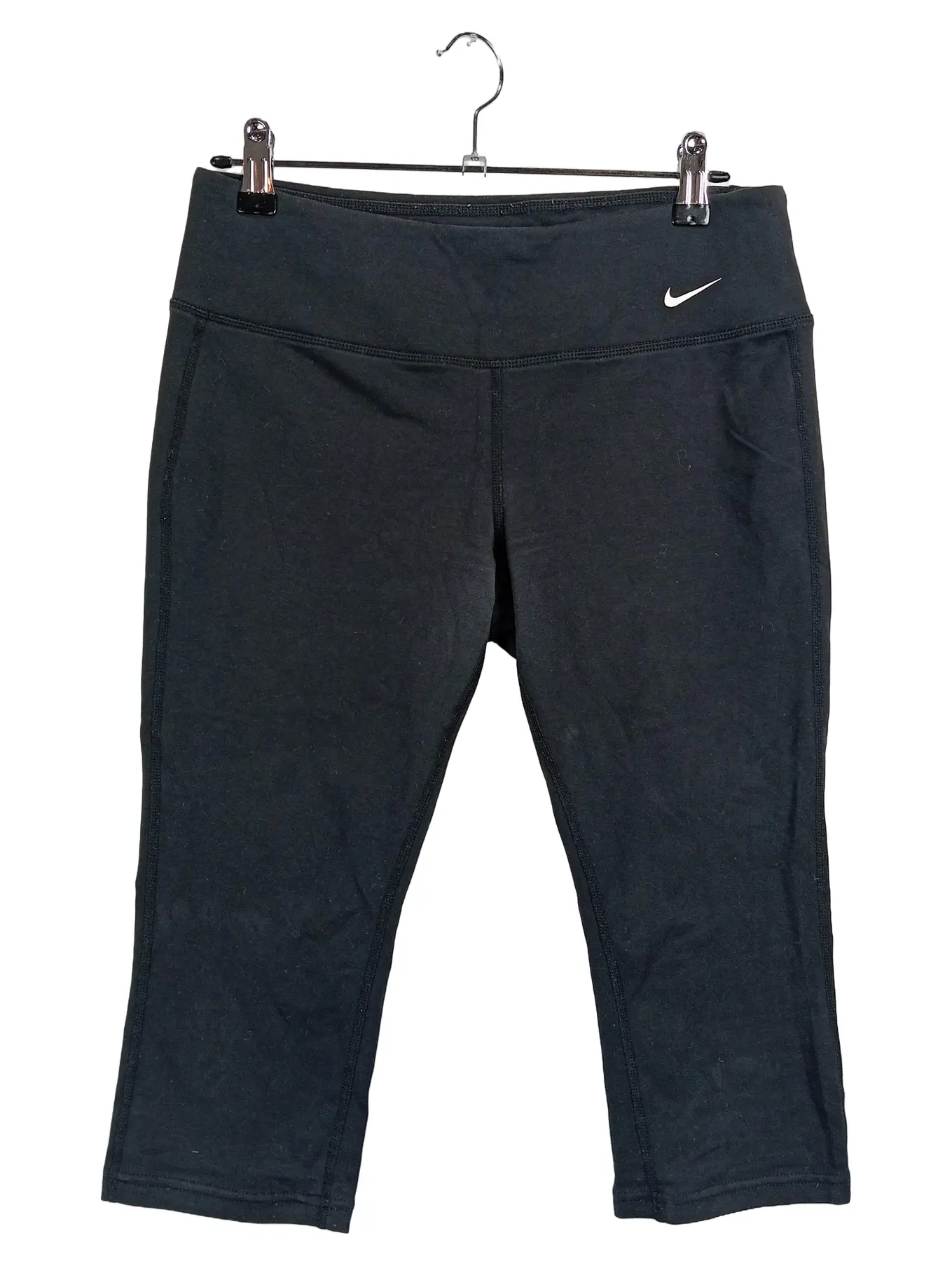 NIKE Just Do It Damen Leggings 3/4 Sport Schwarz Gr. M