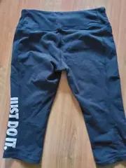 Vorschaubild 2 von Damen Dri-Fit 3/4 Leggings Just Do It Schwarz Gr. M 36