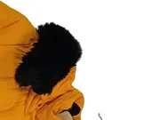 Vorschaubild 4 von Steppjacke Winterjacke Kapuze Fell Gelb Gr. 152 Kinder Outdoor Warm