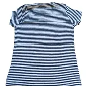Vorschaubild 2 von Kinder T-Shirt Gr. 122/128 Pailletten Stern Gestreift Blau Weiß