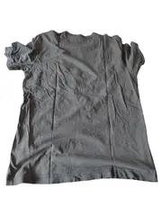 Vorschaubild 2 von Herren T-Shirt Gr. M grau meliert Brusttasche Baumwolle