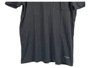 Vorschaubild 4 von Herren T-Shirt Gr. M grau meliert Brusttasche Baumwolle