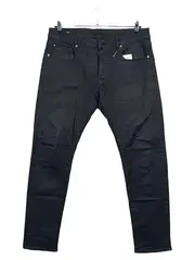 Vorschaubild 1 von 3301 Herren Jeans Regular Fit Schwarz W35/L32 Denim