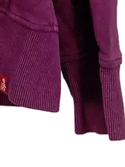 Vorschaubild 5 von Kapuzenpullover Hoodie Gr. L Lila 98 Aufdruck Baumwolle