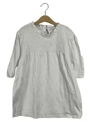 Vorschaubild 1 von Essentials Damen Bluse Shirt Raffung Weiß Gr. 36/38 S