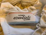 Vorschaubild 4 von Essentials Damen Bluse Shirt Raffung Weiß Gr. 36/38 S
