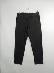 Vorschaubild 2 von Herren Stoffhose Business Anzughose Schwarz Gr. W32/M/48 Stretch