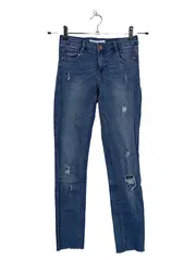 Vorschaubild 1 von Trafaluc Destroyed Jeans Damen Gr. 36 Blau Skinny Denim