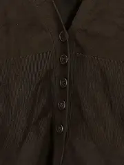 Vorschaubild 2 von Selection Damen Strickjacke Kurzarm Braun Gr. 36/S