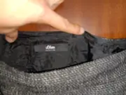 Vorschaubild 5 von Damen Rock Gr. 44 Grau Meliert Business Midirock Polyester