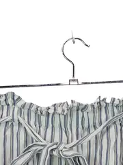 Vorschaubild 4 von Damen Shorts Ultra High-Rise Gestreift Blau Weiß M