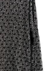 Vorschaubild 4 von Damen Pullover Gr. 36 S Schwarz Gepunktet Glitzer Rippstrick Party