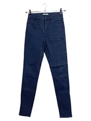 Vorschaubild 1 von Damen Jeans Slim Fit Stretch Baumwolle Blau Gr. W28/36/S