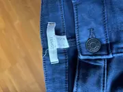 Vorschaubild 3 von Damen Jeans Slim Fit Stretch Baumwolle Blau Gr. W28/36/S